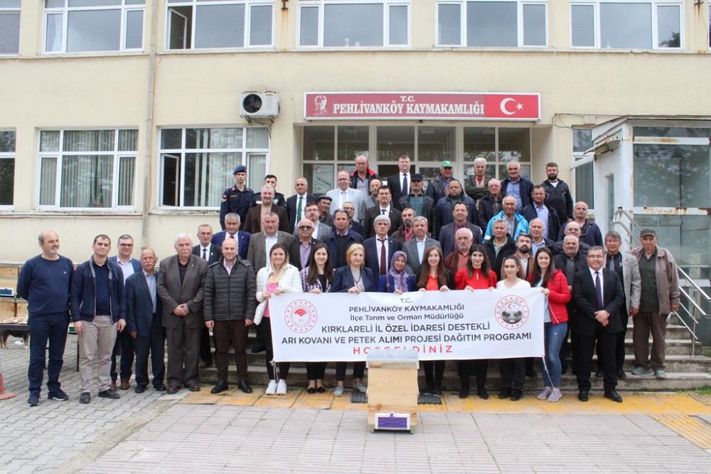 Arı Kovanı ve Petek Alım Projesi Dağıtım Programı 